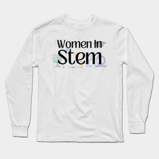 Women In Stem Long Sleeve T-Shirt